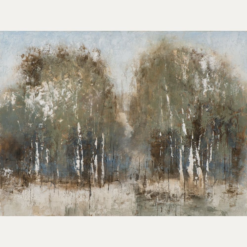 Sisustustaulu Abstract birch forest