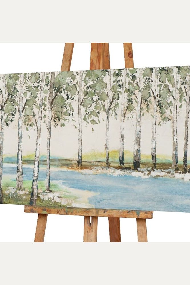 Sisustustaulu Birches by the creek 2