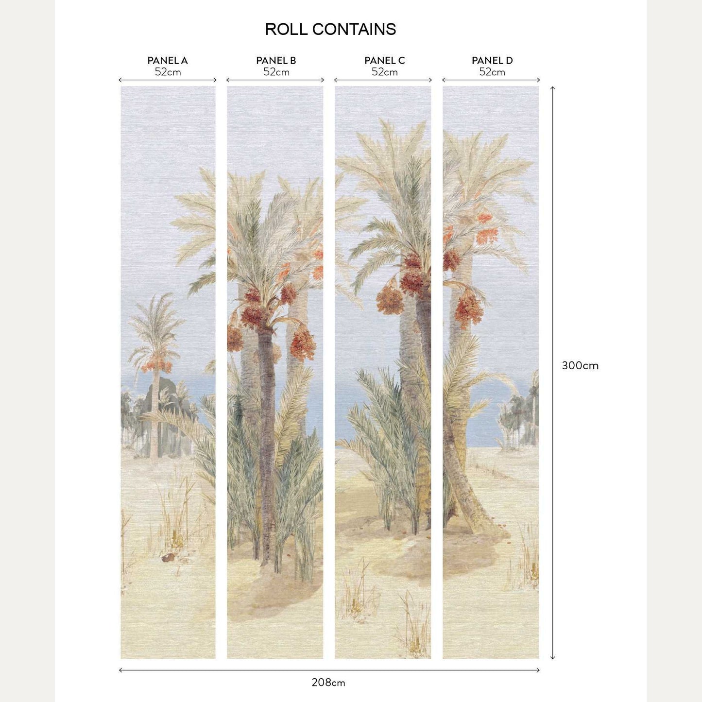 Kuvatapetti Date Palm