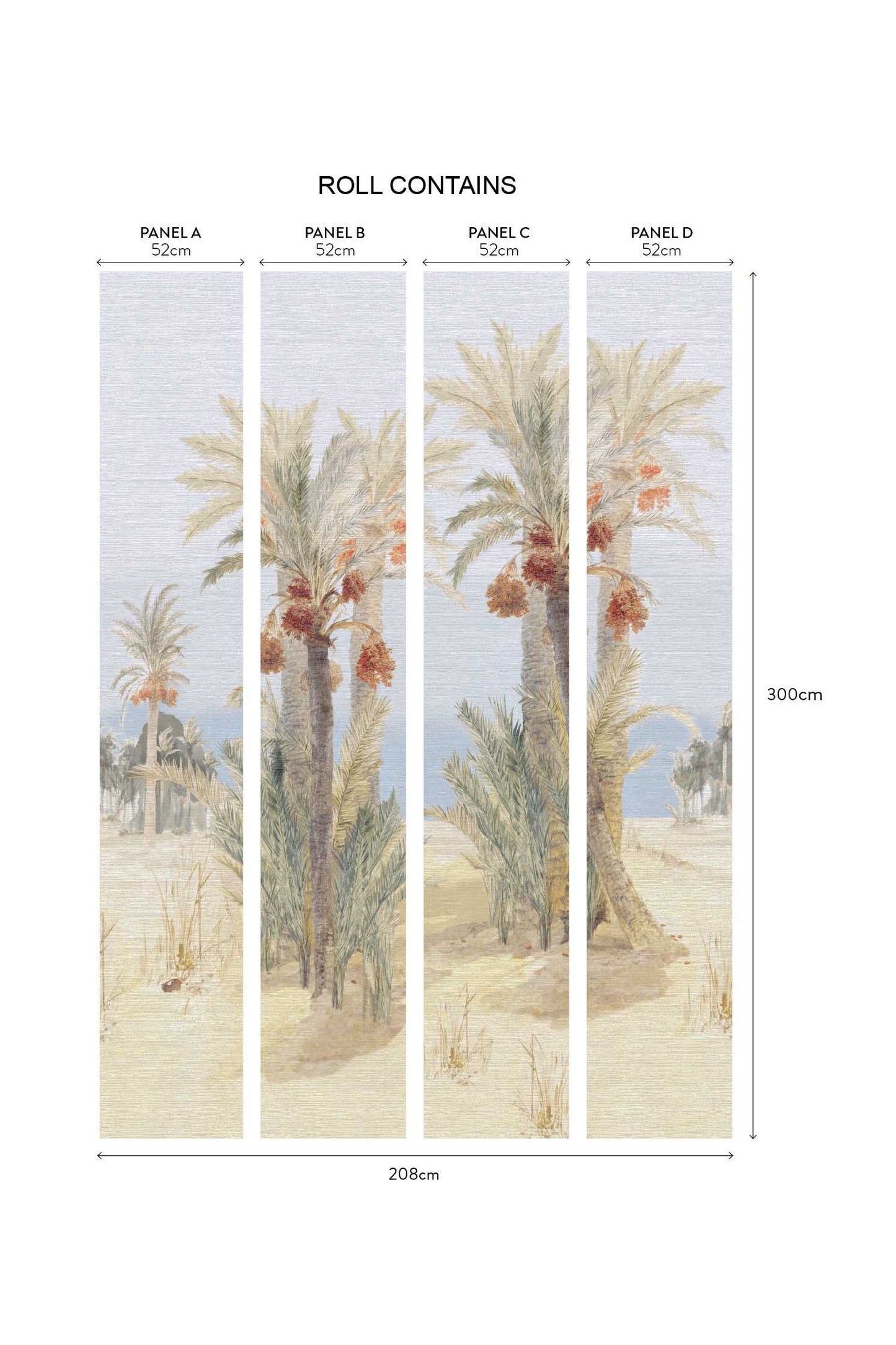 Kuvatapetti Date Palm