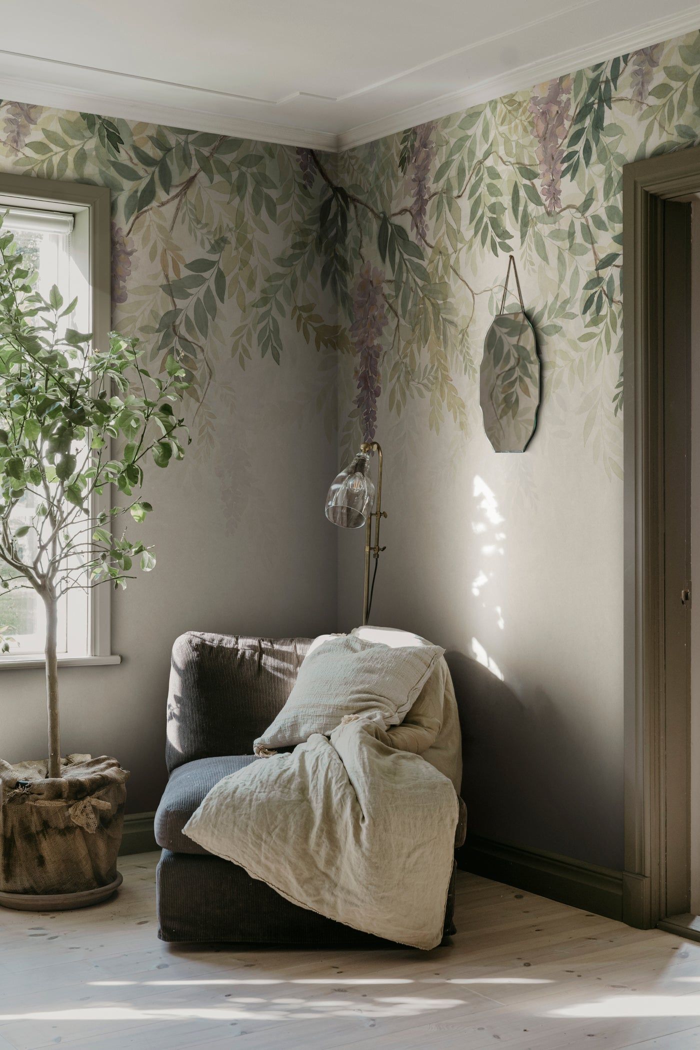 Tapetti Wisteria, Green
