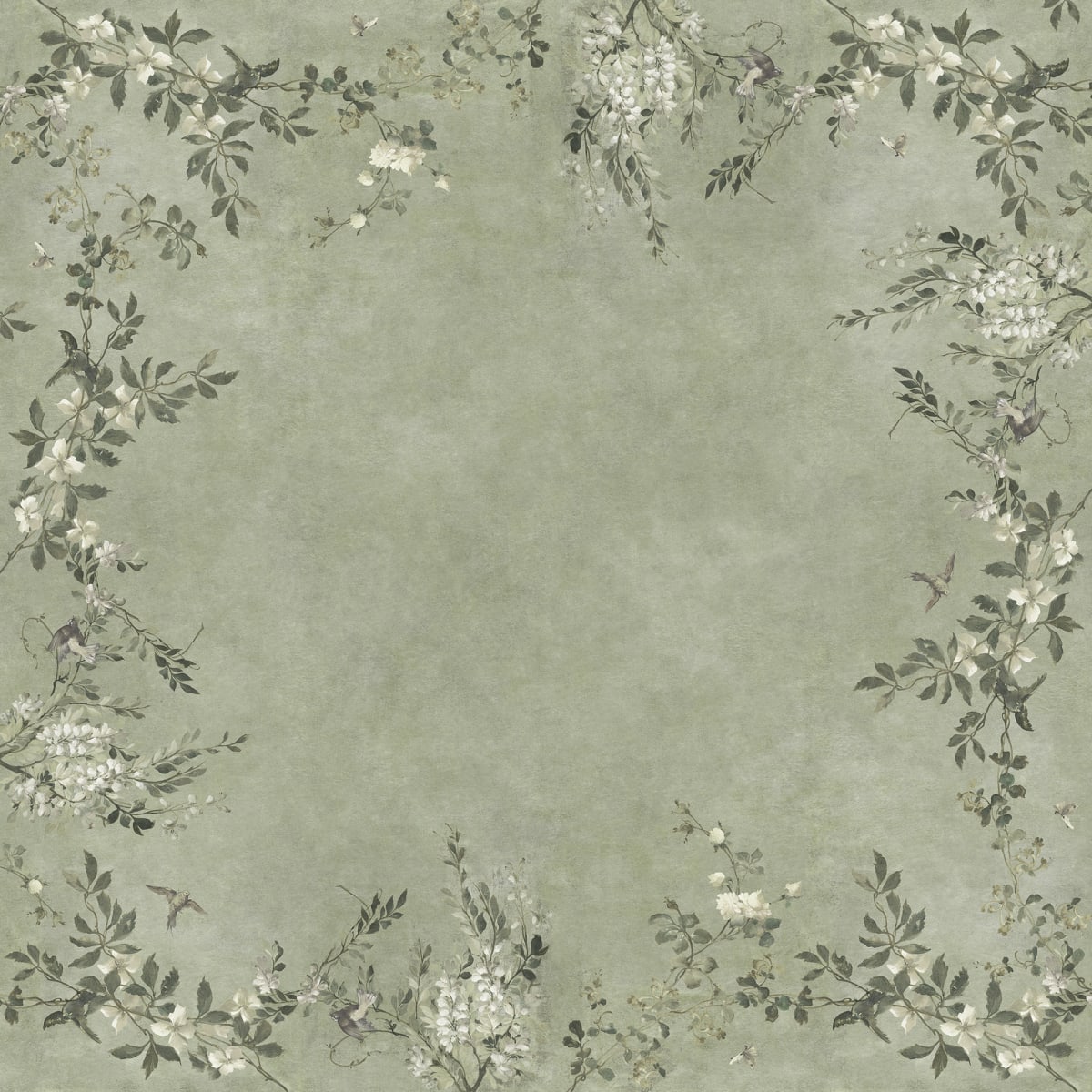 Tapetti Luca Square, Sage Green