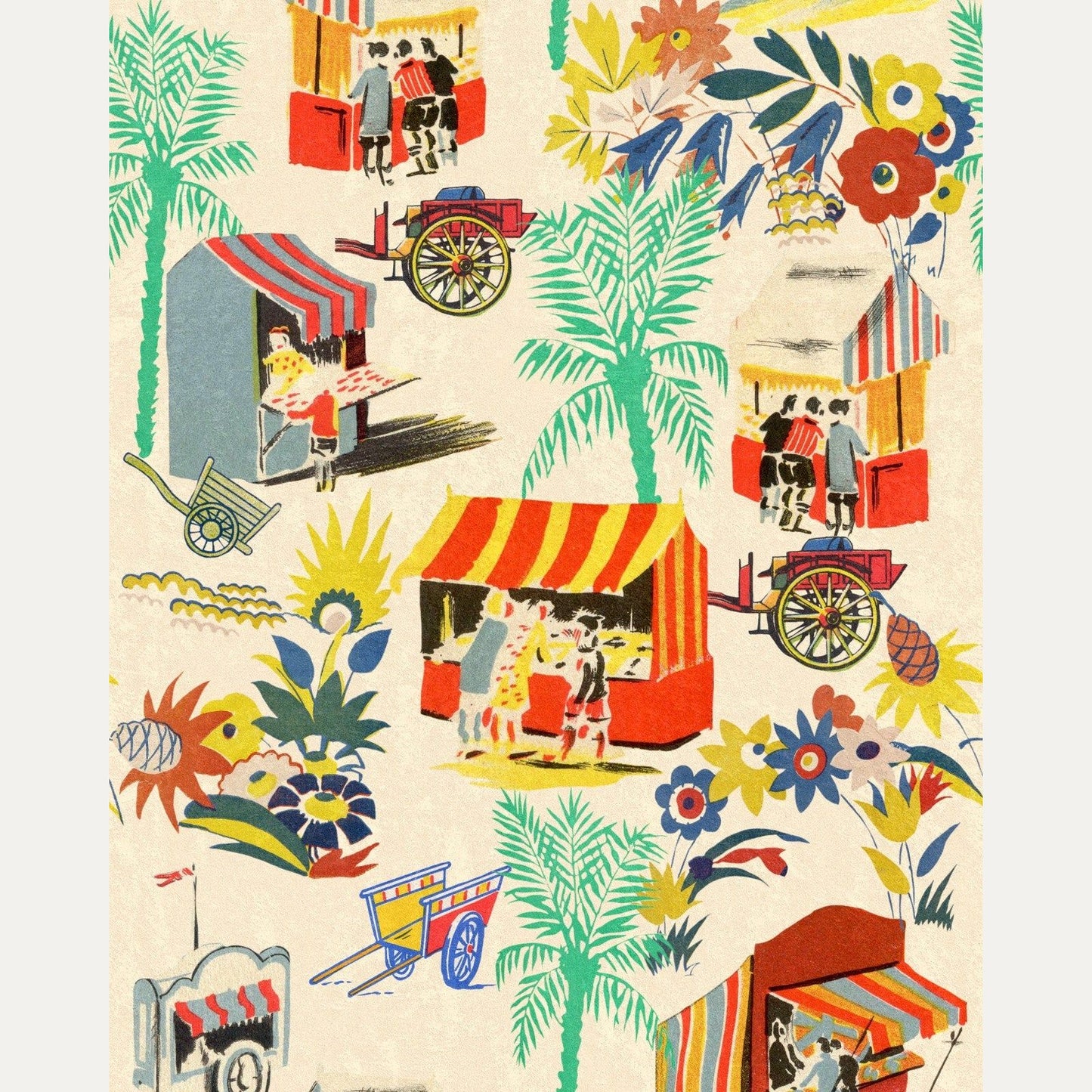 Tapetti Carretto Del Cibo