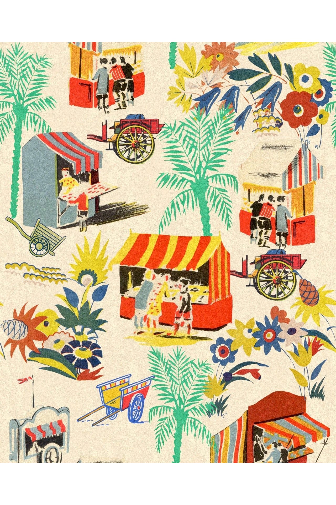 Tapetti Carretto Del Cibo