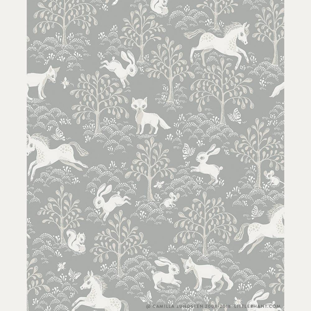 Tapetti Fairytale Fox