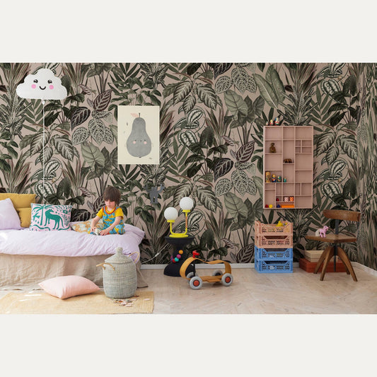 Kuvatapetti Mischievous Monkeys