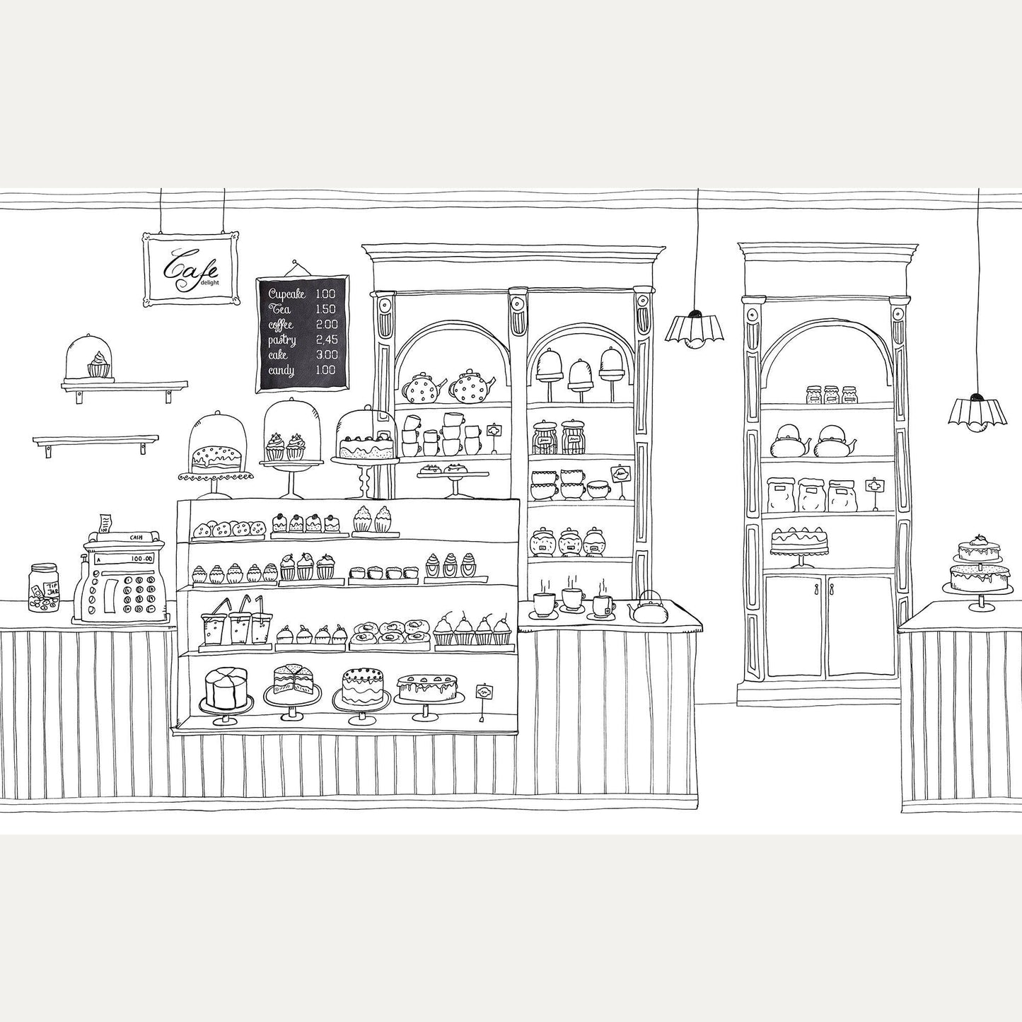 Kuvatapetti Le Petit Patisserie
