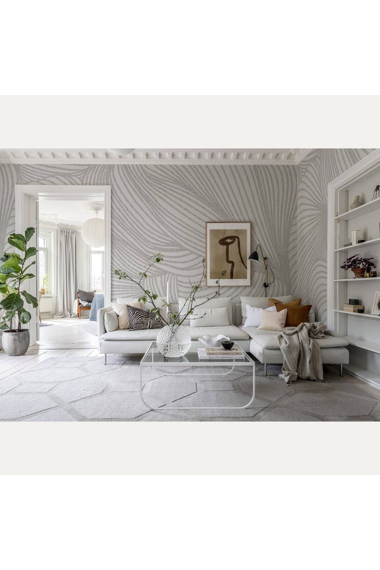 Tapetti Opulence Lines, Sand
