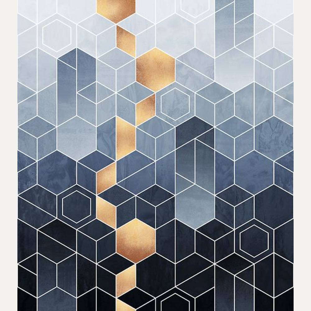 Kuvatapetti Gradient Geometry