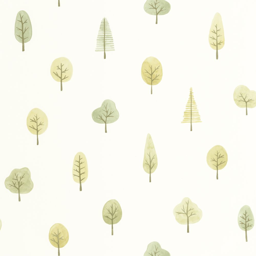Tapetti Walk In The Park Vert Feuille 0,53x10,05m