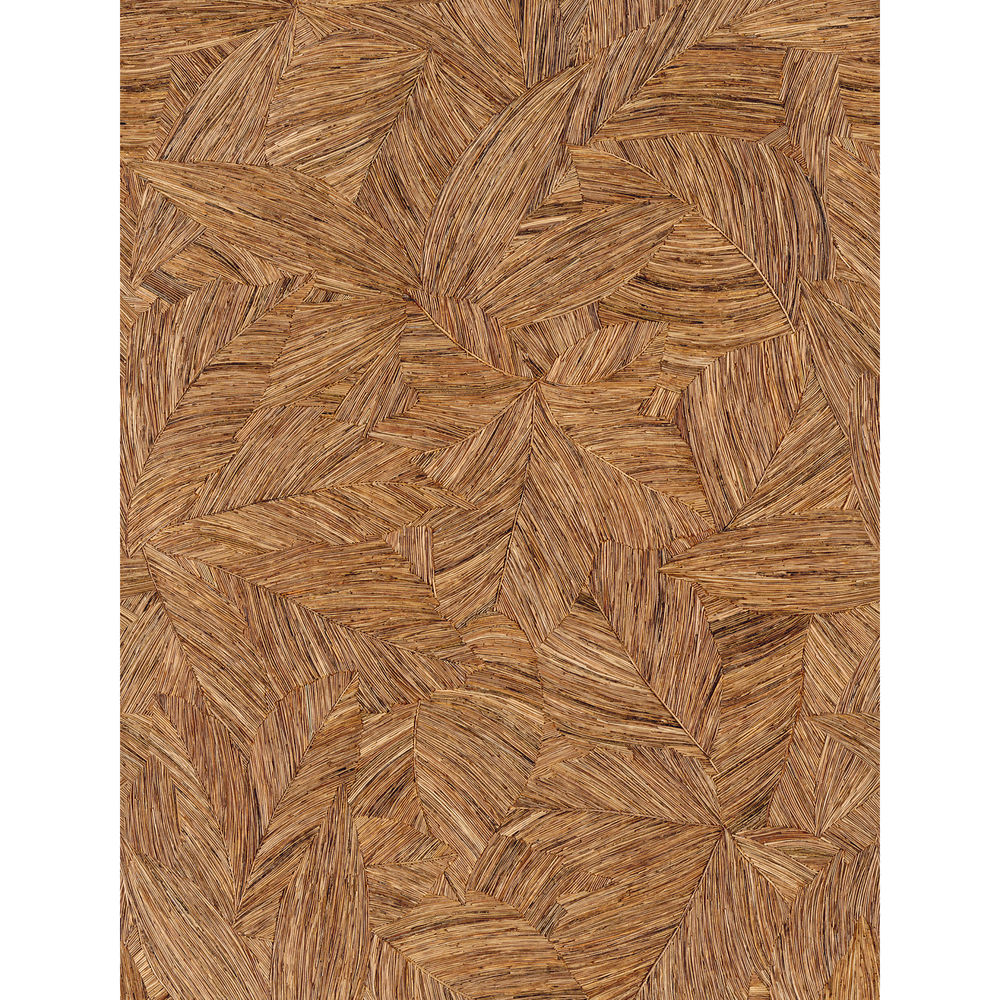 Tapetti Wood Leaves Marron M 212 X 280 cm