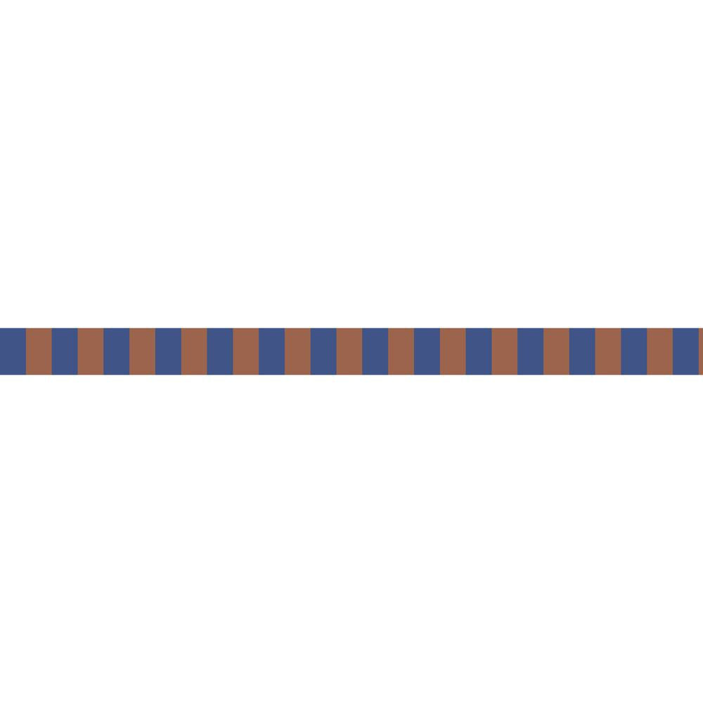 Boordi La Retro Terre De Sienne Bleu Outremer 0,02x6m