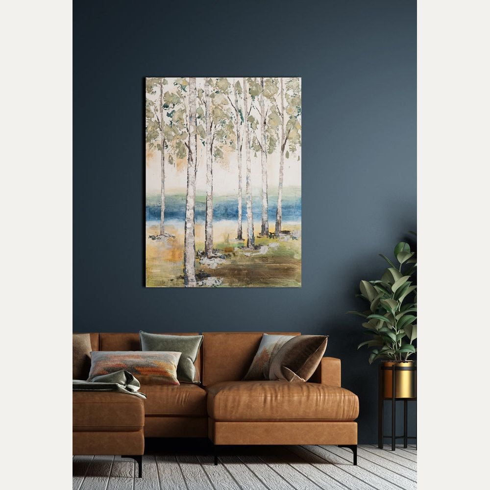 Sisustustaulu Birches by the creek