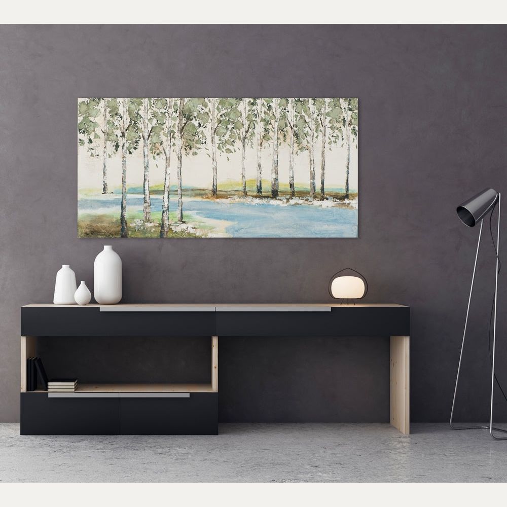 Sisustustaulu Birches by the creek 2