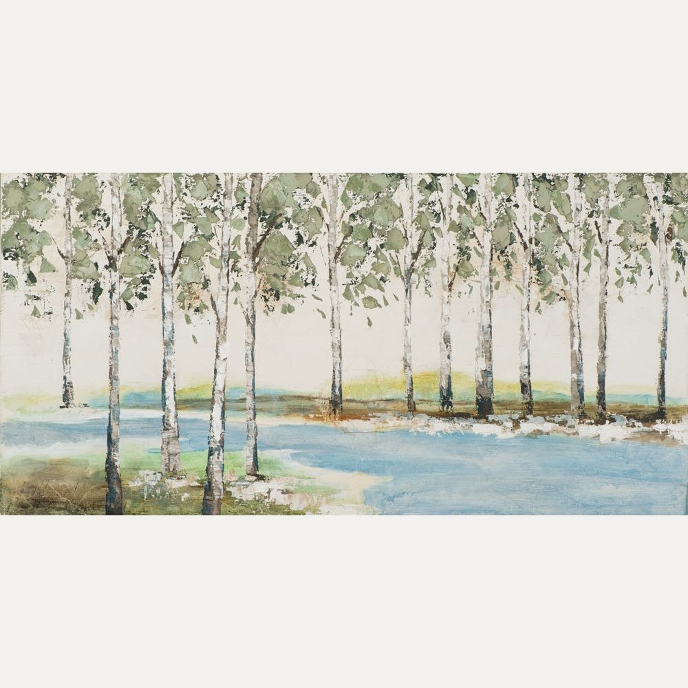 Sisustustaulu Birches by the creek 2