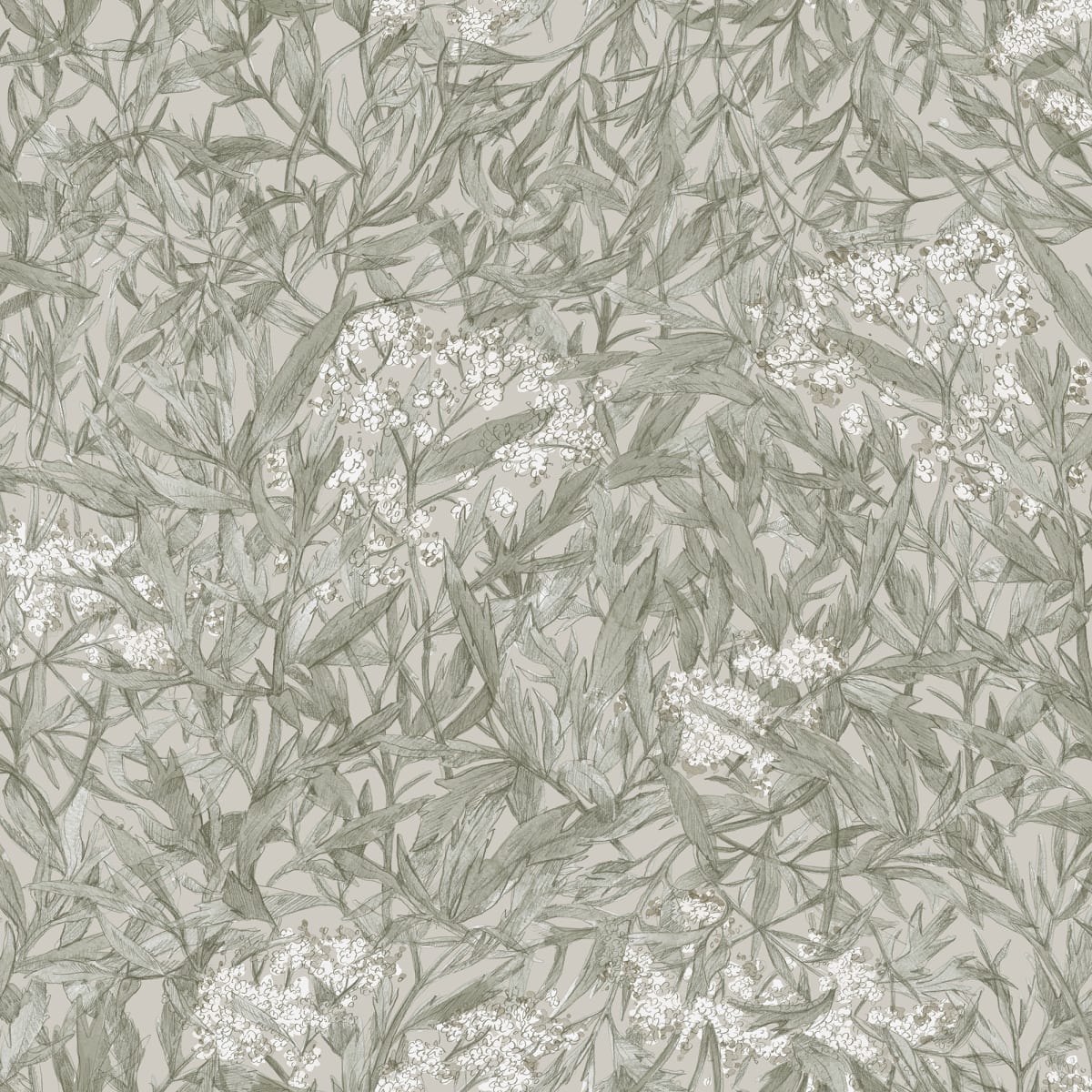 Tapetti Malin, Sage Green