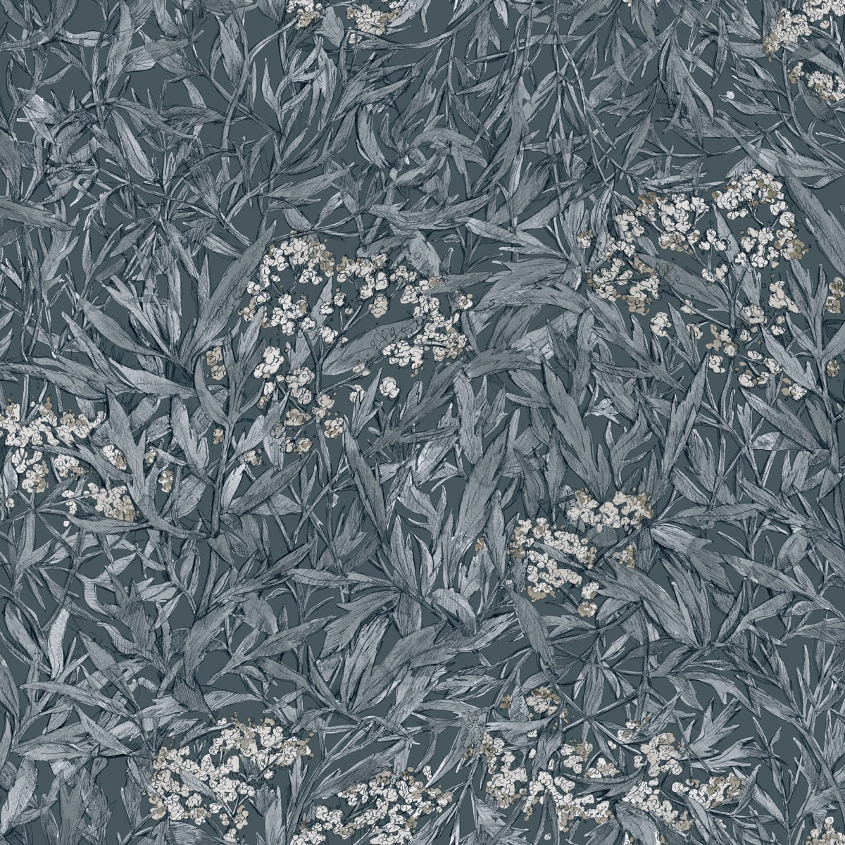 Tapetti Malin, Indigo Blue