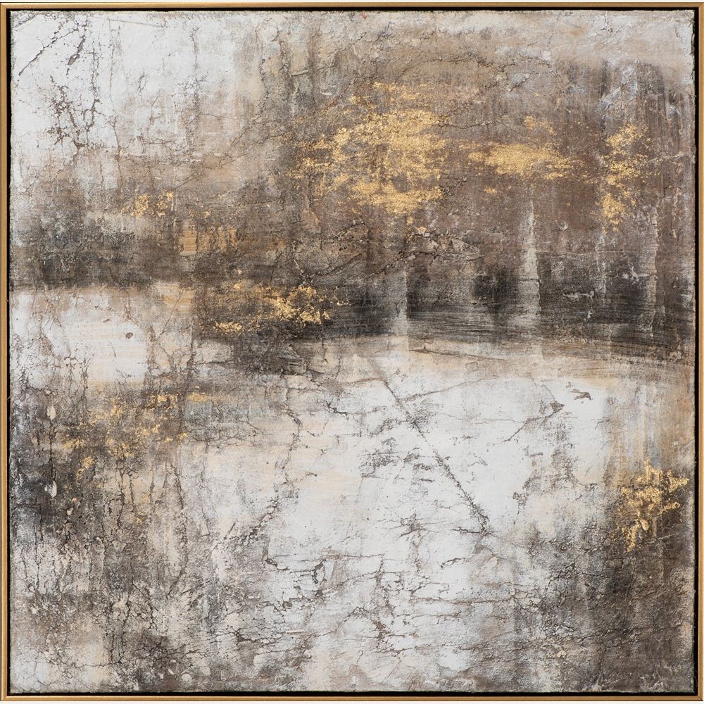 Sisustustaulu Composition gold accented
