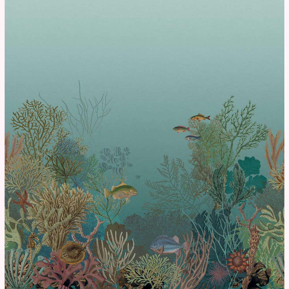 Tapetti Aquarium L Bleu Abysse 300X310 cm