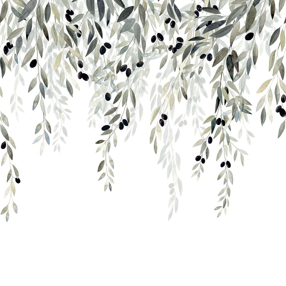 Tapetti Memory Tree_L Vert Olive 300X310 cm