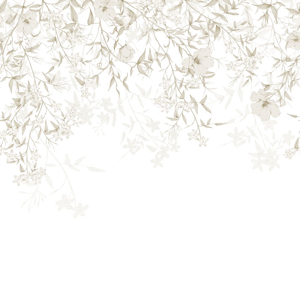 Tapetti Flore Enchantee_L Naturel 300X310 cm