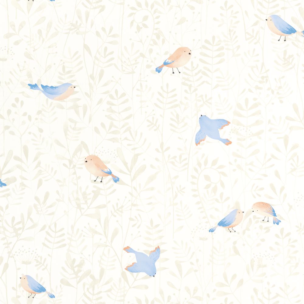Tapetti Flying Bird Bleu Ciel 0,53x10,05m