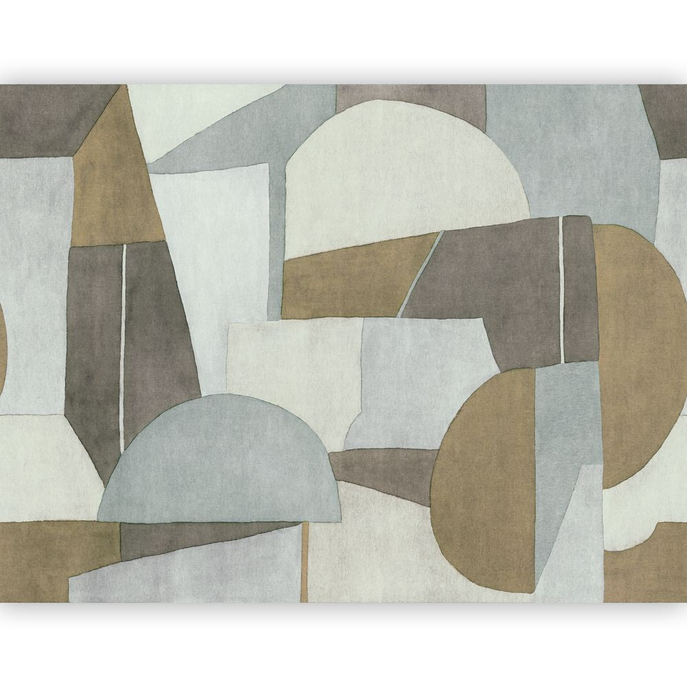 Tapetti Molly_M Bleu Celeste / Tabac 371 X 280 cm