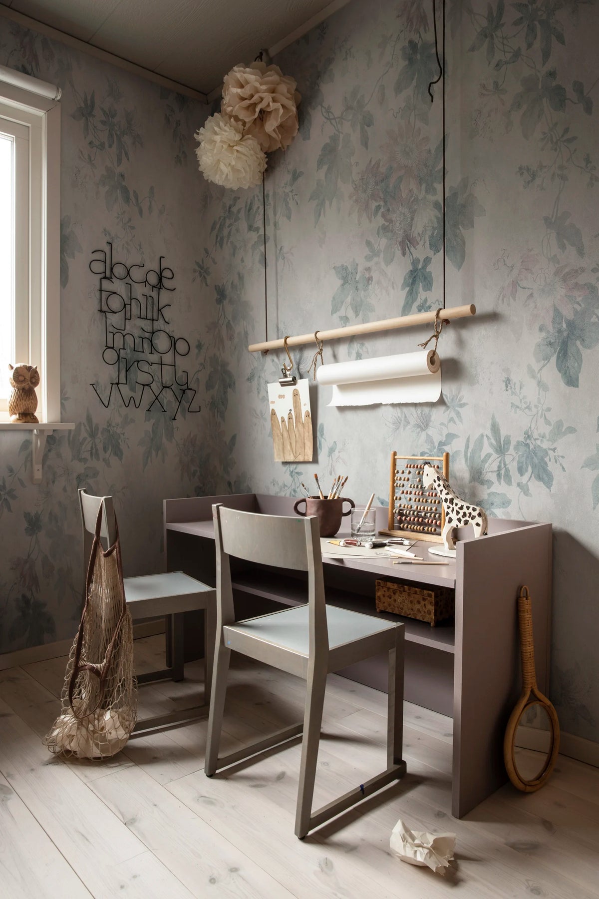 Tapetti Faded Passion, Pastel