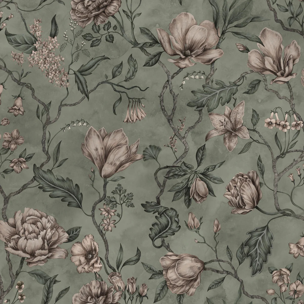Tapetti Belinda, Garden Green