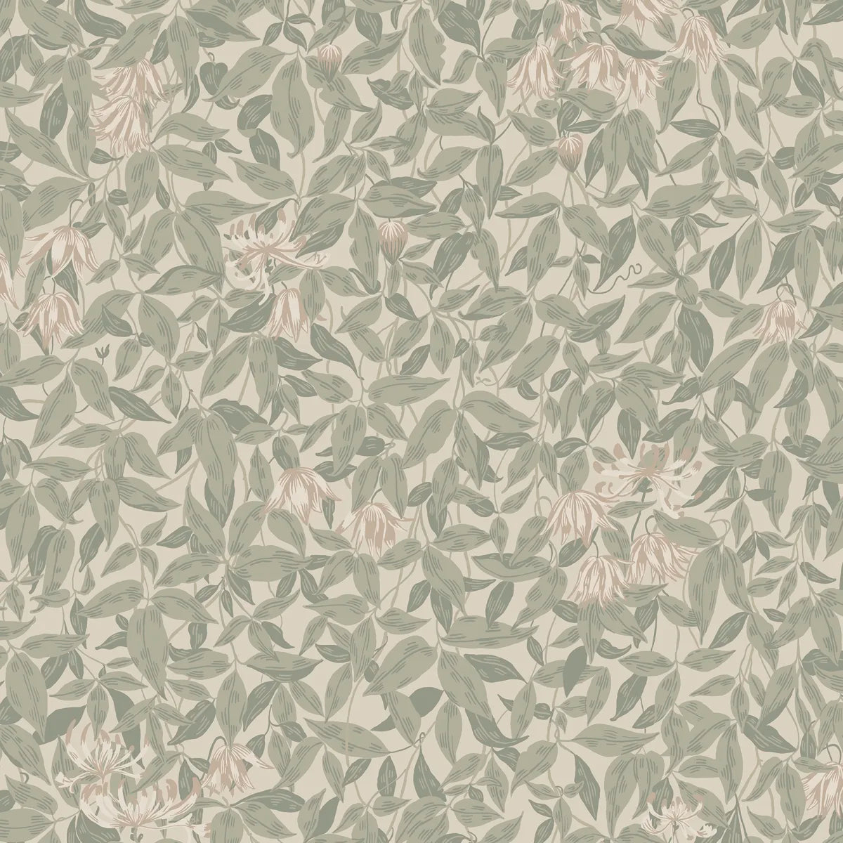 Tapetti Linnea, Garden Green
