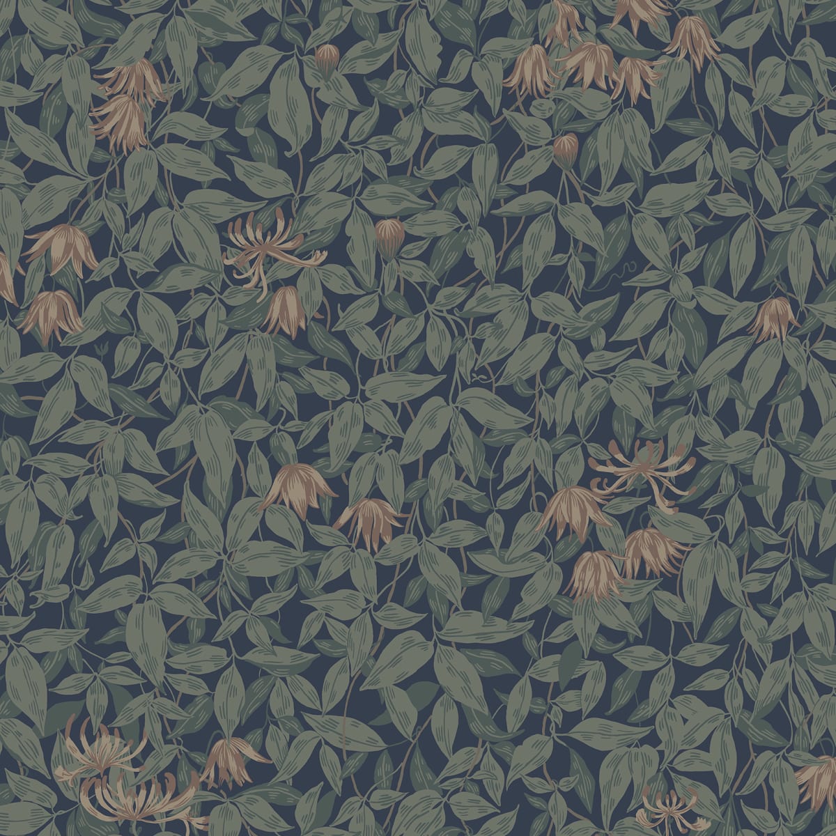 Tapetti Linnea, Midnight Blue