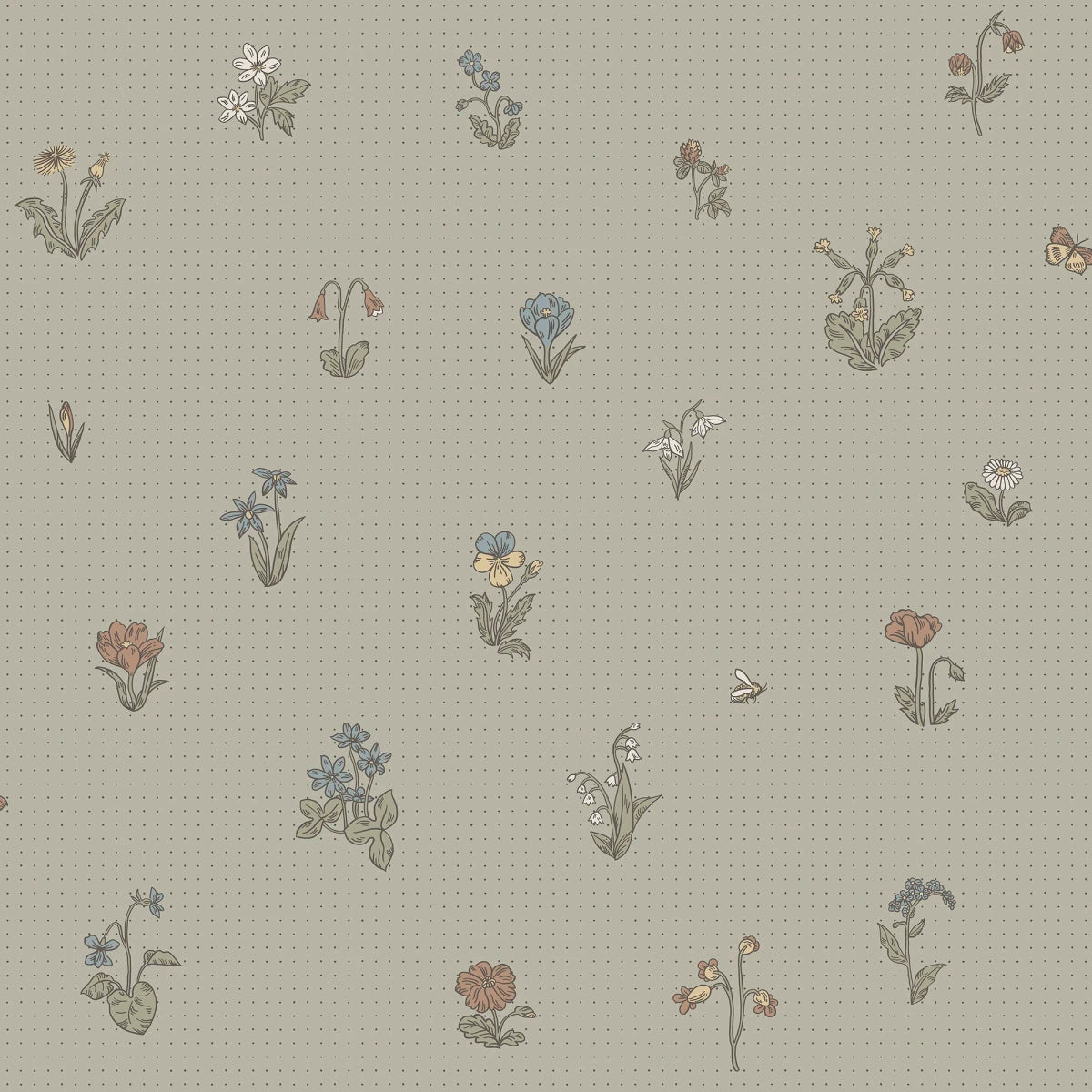Tapetti Maja, Sage Green