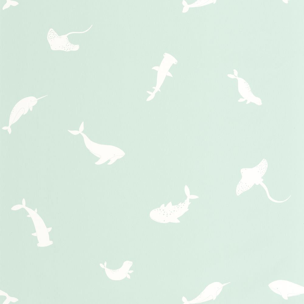 Tapetti Poetic Sea Bleu Doux 0,53x10,05m
