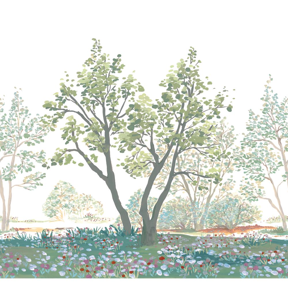 Tapetti Life Moment_M Vert Lichen 300X280 cm