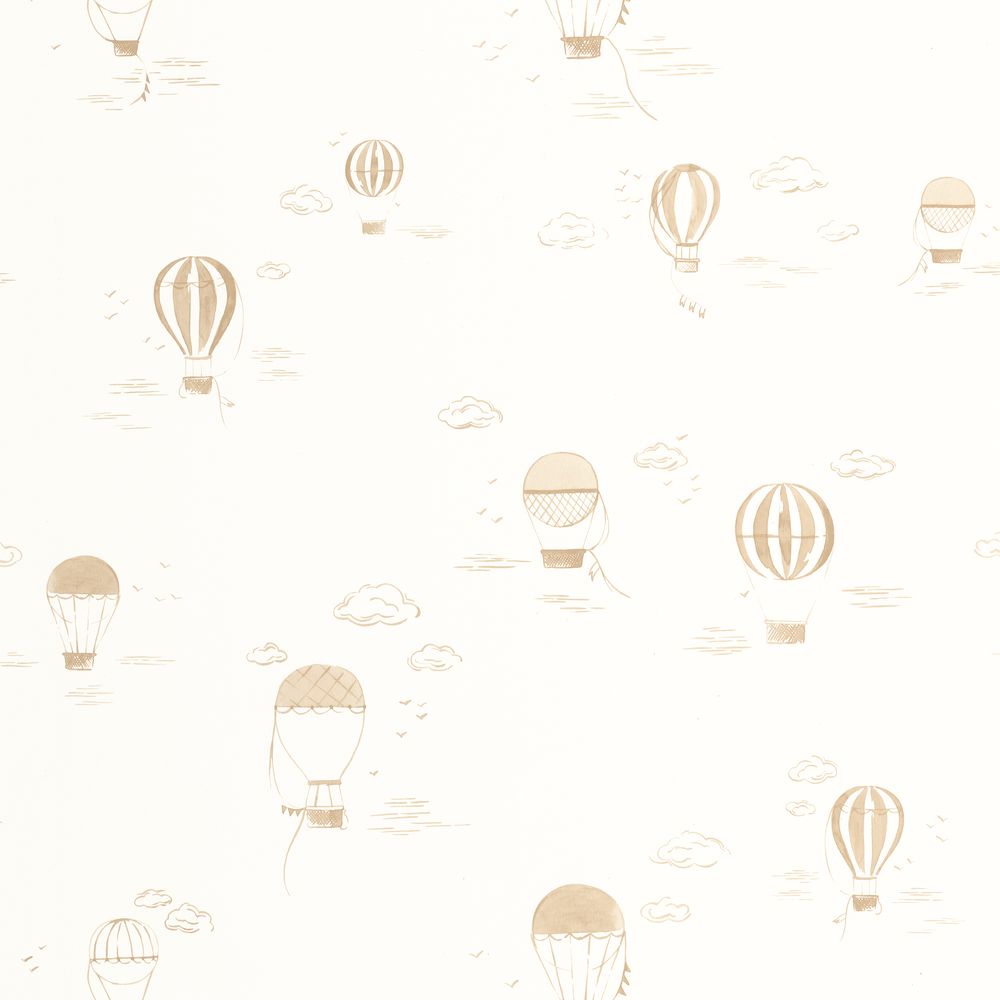 Tapetti Balloons In The Clouds Camel 0,53x10,05m