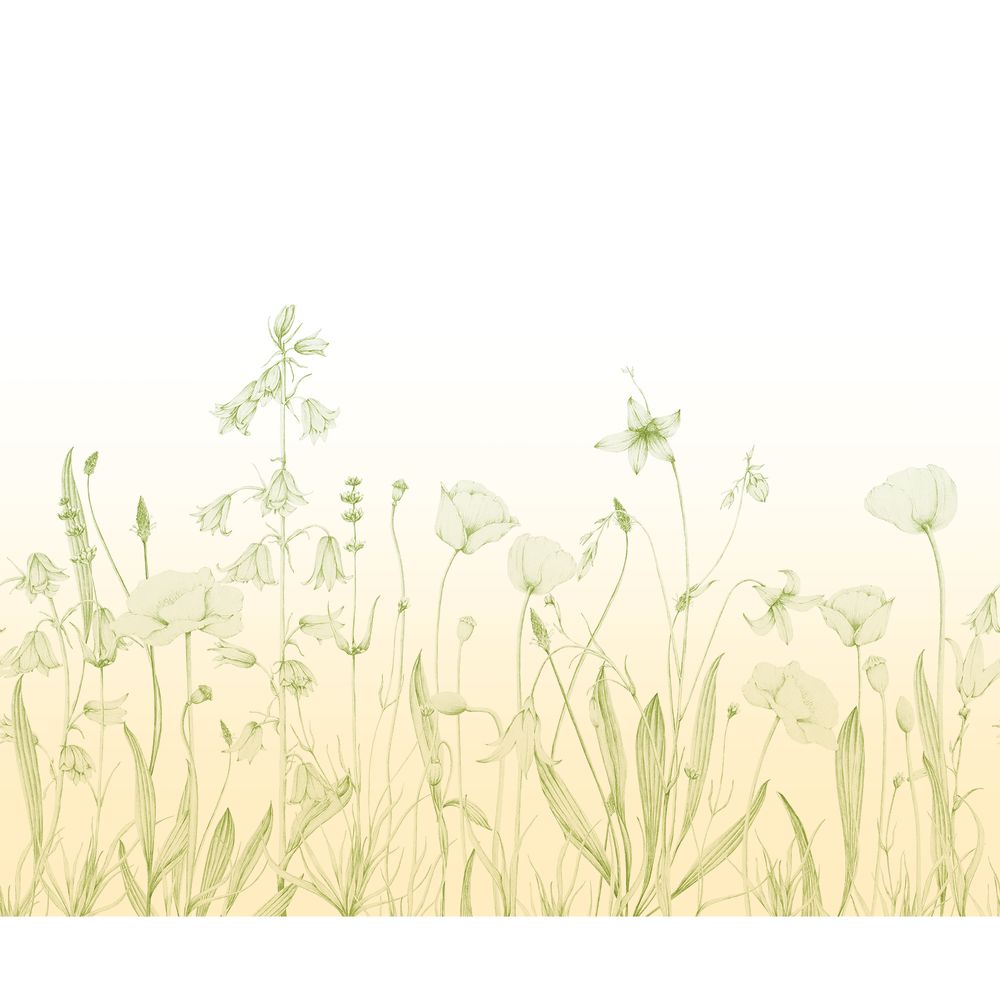 Tapetti Promenade Bucolique_S Lime 300X250 cm