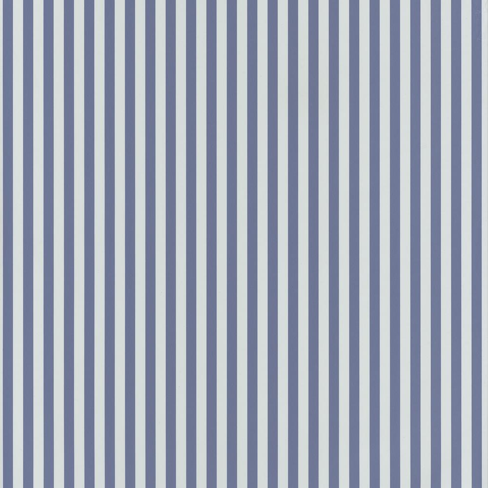 Tapetti Rayures Bleu Marine 0,53x10,05m