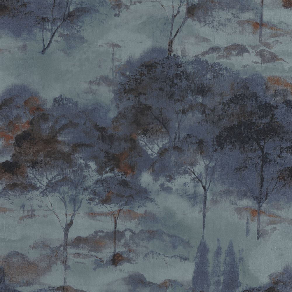 Tapetti Sila Bleu Encre 0,53x10,05m
