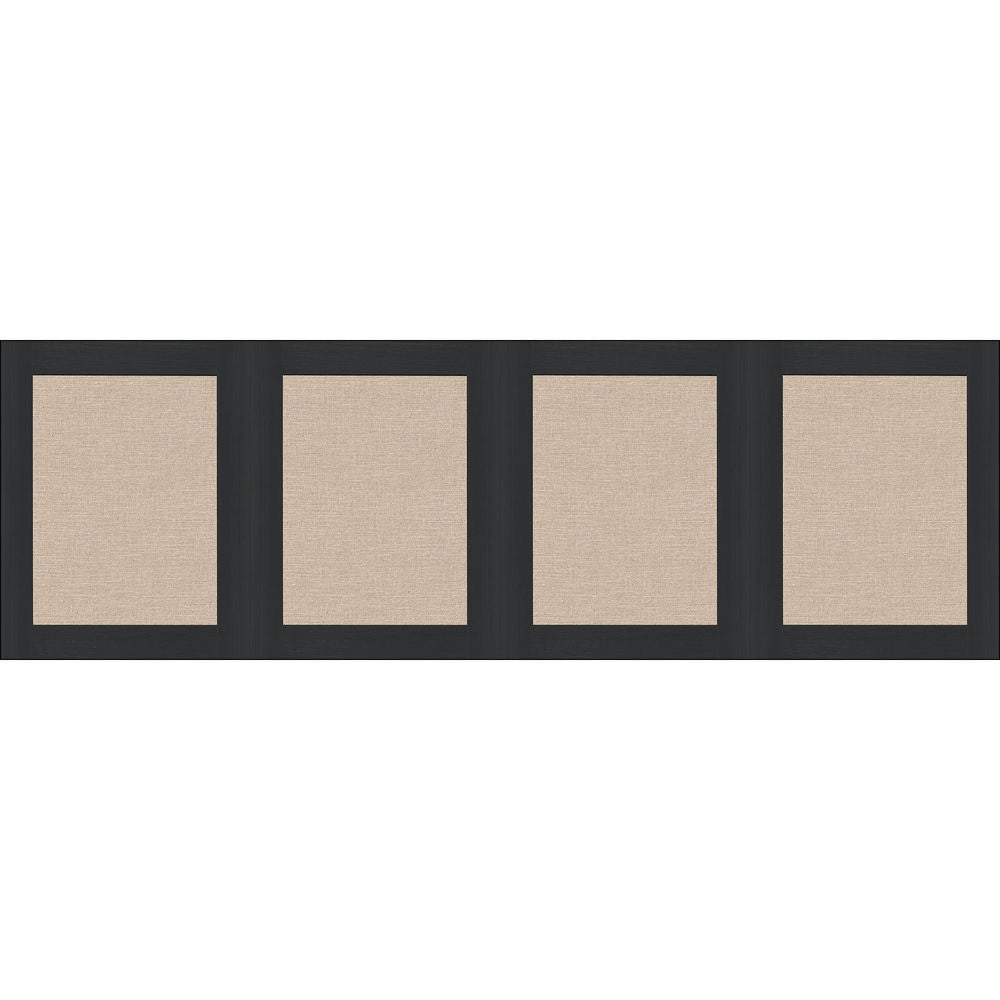 Tapetti Soubassement Jute S Noir 80x250cm