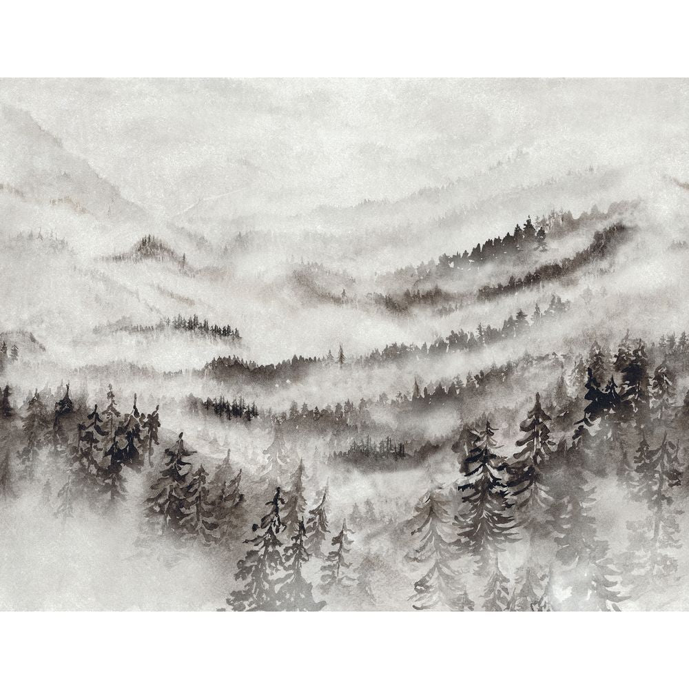 Tapetti Morning Mist_L Gris Brume 400X310 cm