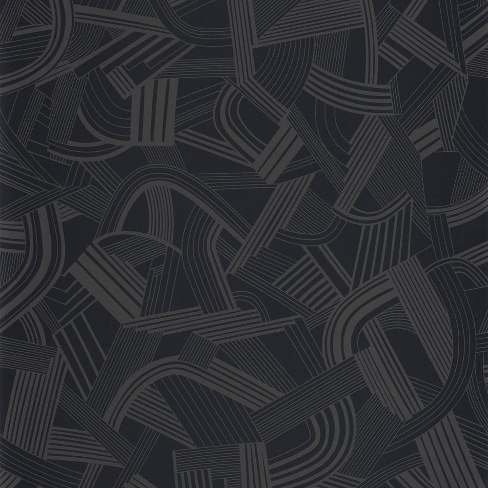 Tapetti Music Hall Noir Reglisse 0,53x10,05m