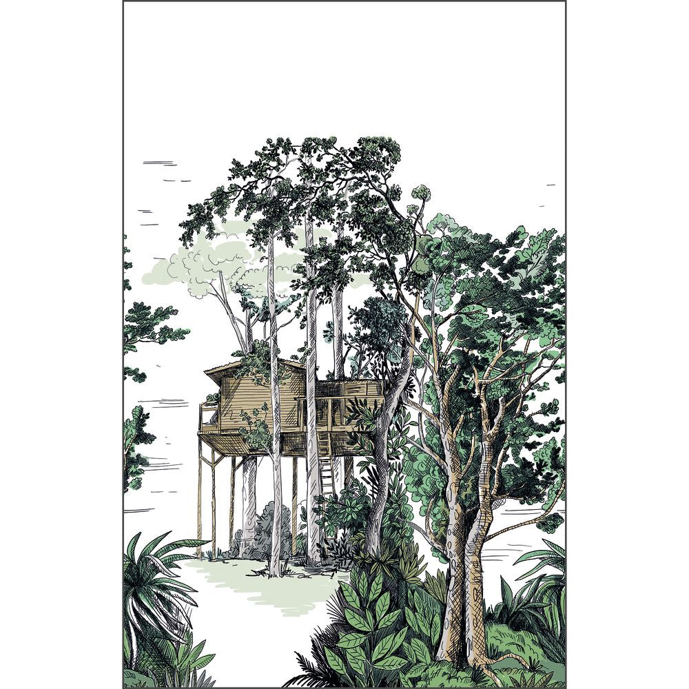 Tapetti The Garden Shed_L Vert 200X310 cm