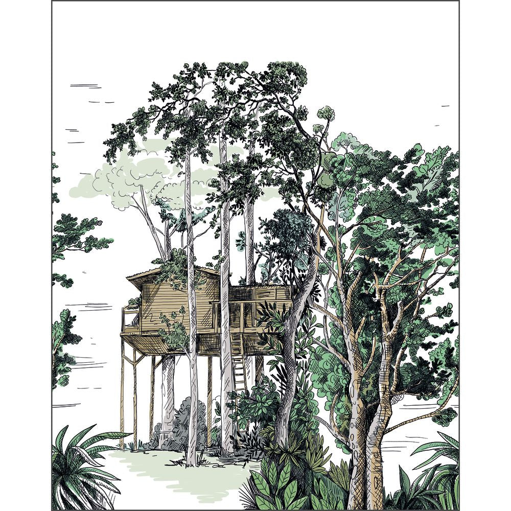 Tapetti The Garden Shed_S Vert 200X250 cm