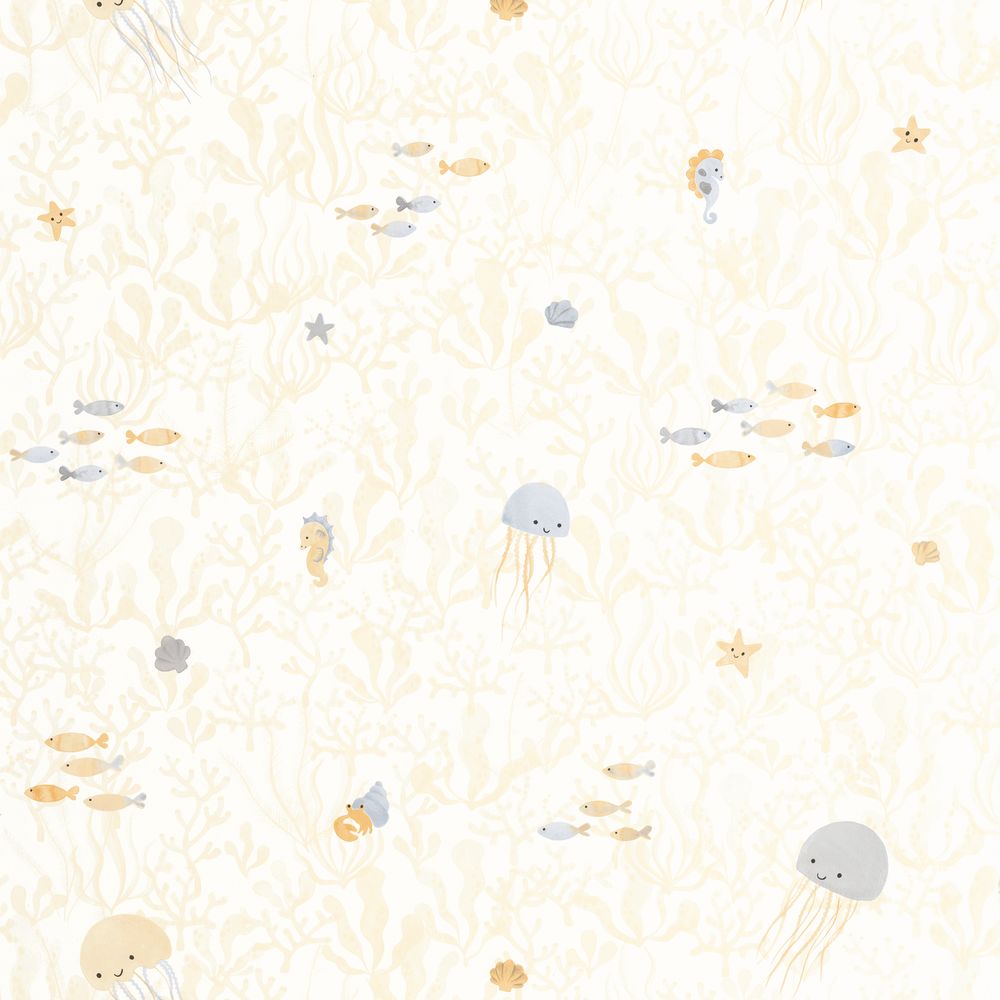 Tapetti Companions Of The Sea Naturel 0,53x10,05m