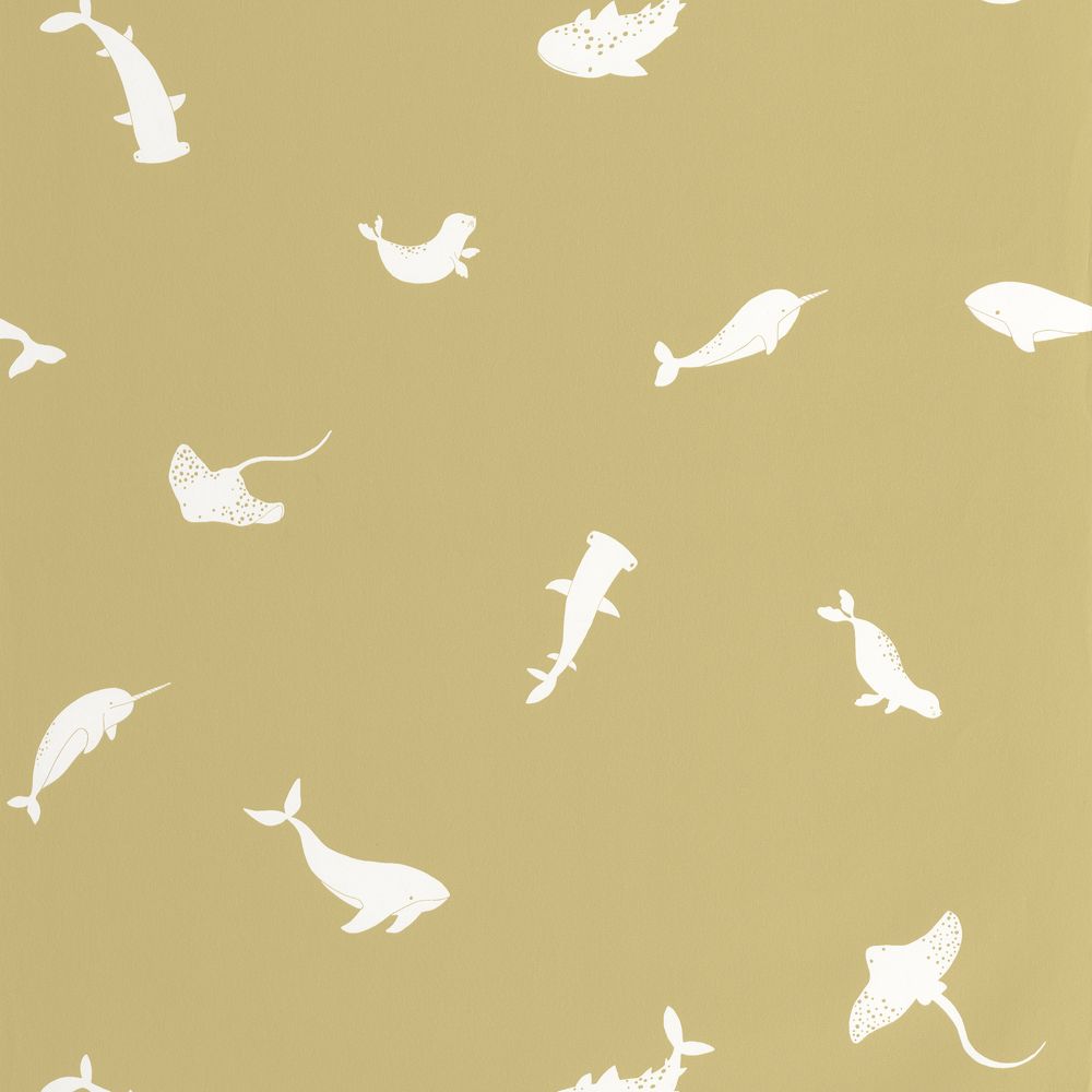 Tapetti Poetic Sea Olive 0,53x10,05m