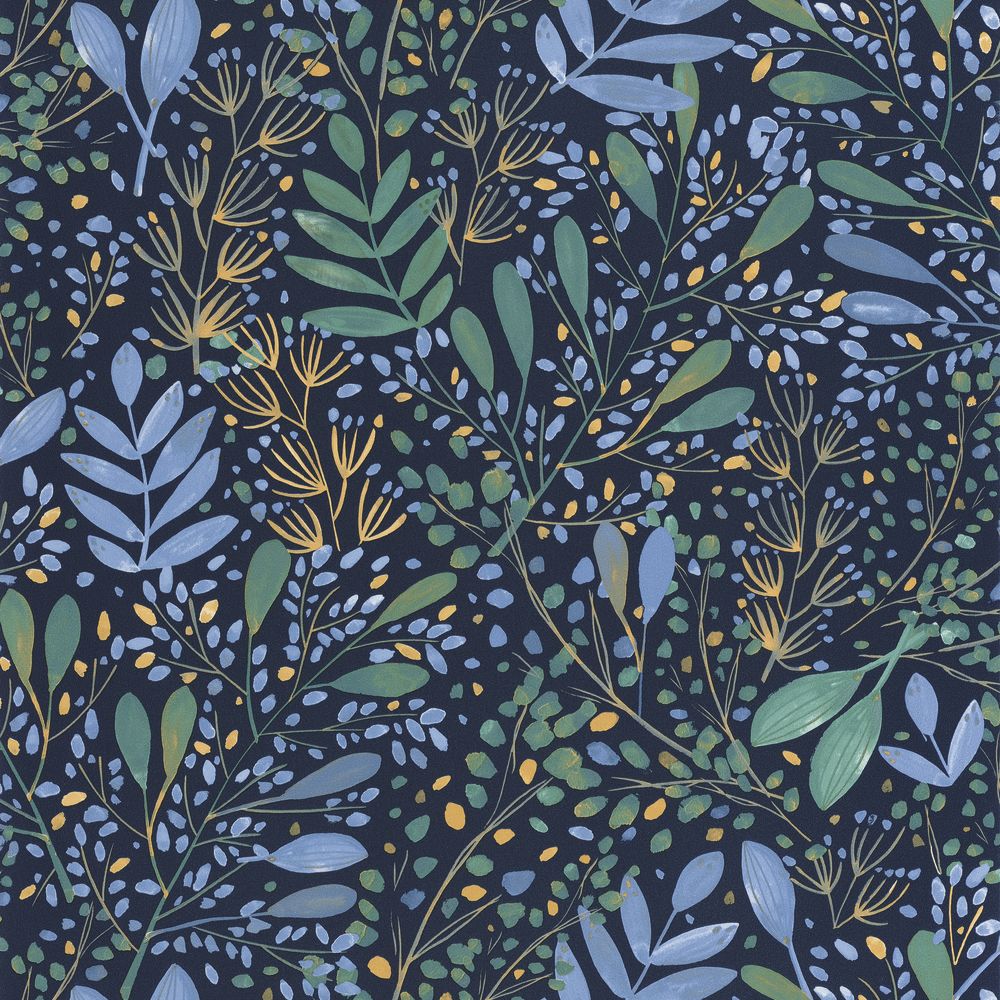Tapetti Joy Bleu Indigo 0,53x10,05m