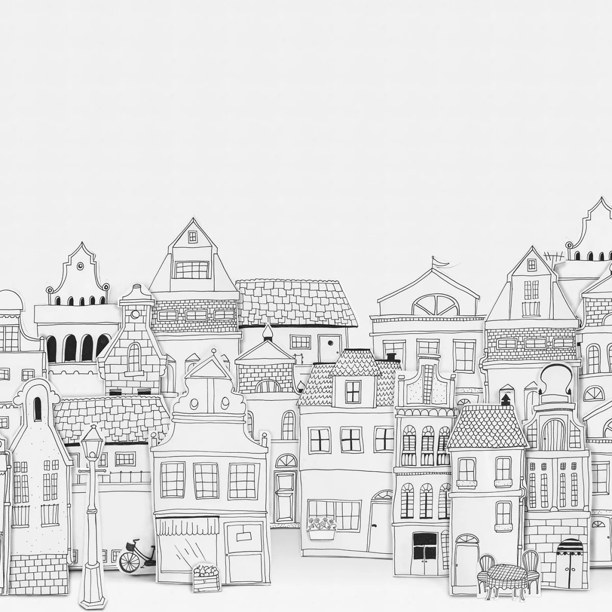 Tapetti London Houses 400x280