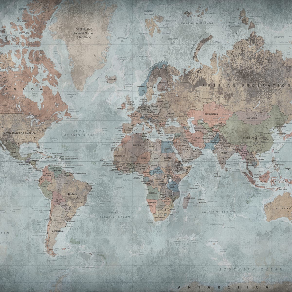 Tapetti Around The World 400x280