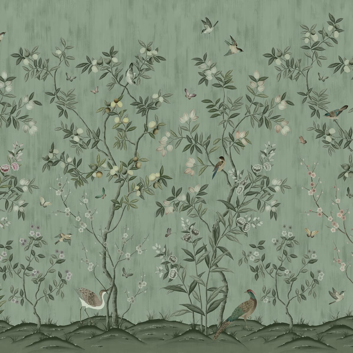 Tapetti Chinoiserie Chic, Jade 400x280