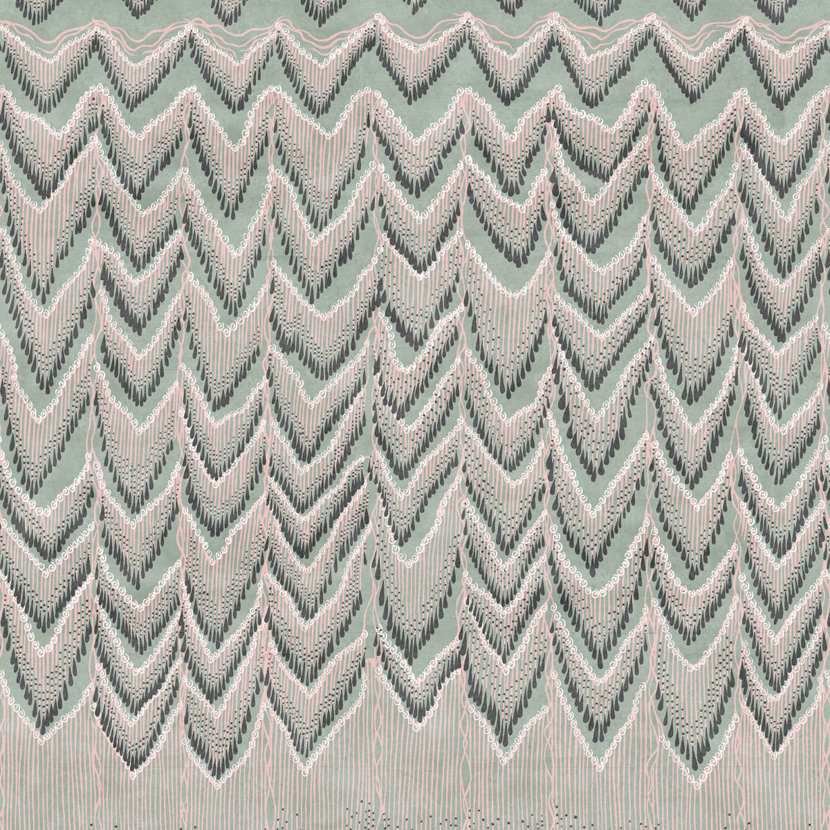 Tapetti Fringed Follies, Mint 200x280